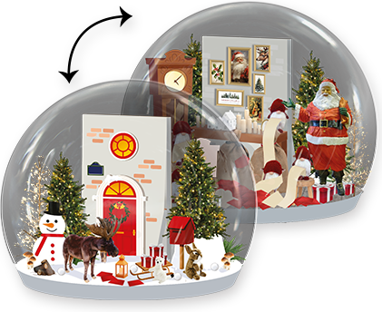 La maison du père Noël (recto/verso)